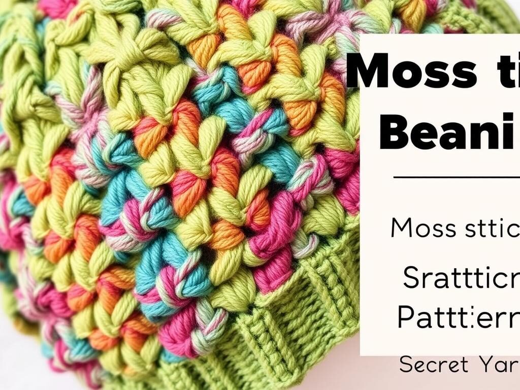 moss stitch crochet