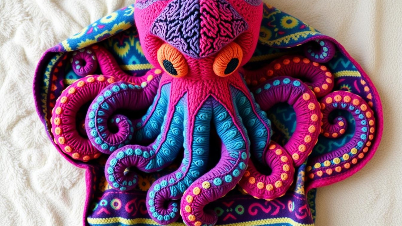 octopus blanket hoodie