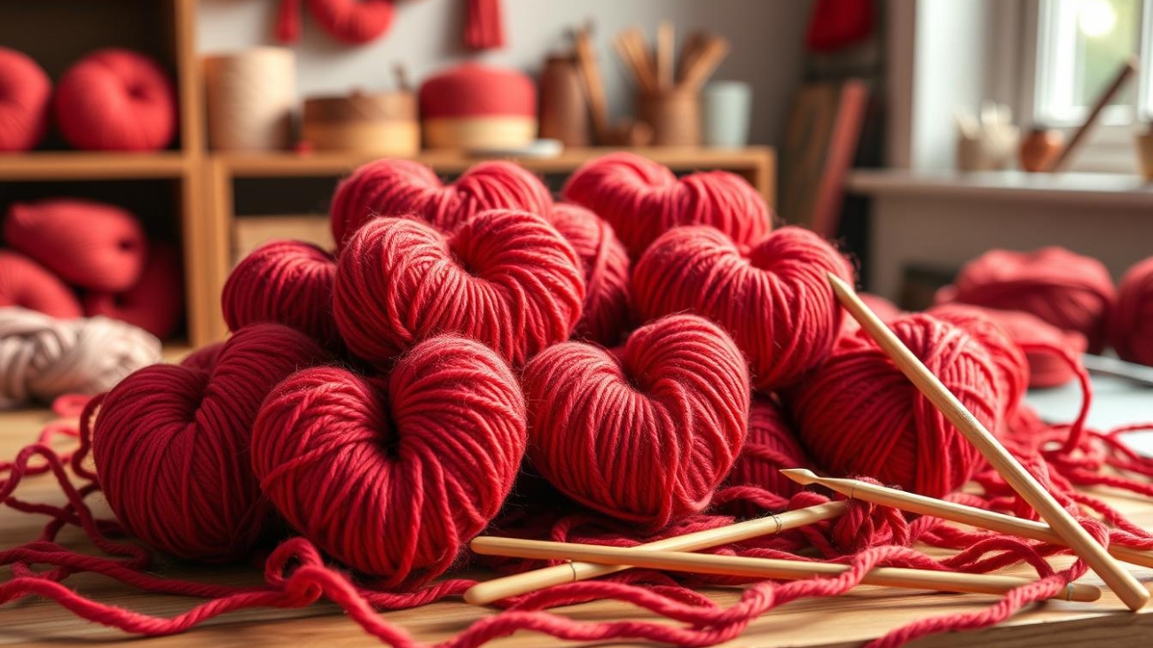 red heart yarn