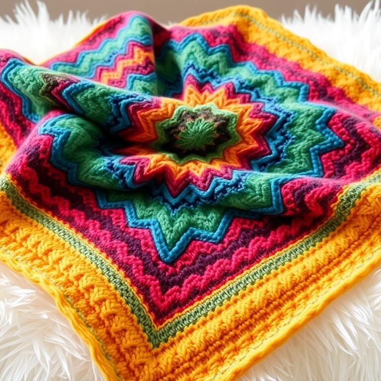 Cozy Sedge Sew Child Blanket: Free Crochet Pattern