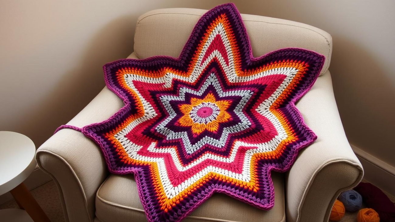 star blanket crochet