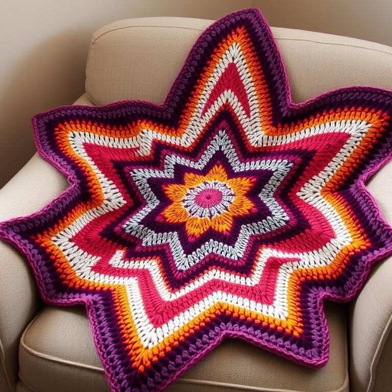 Cozy Star Blanket Crochet: Handmade Comfort