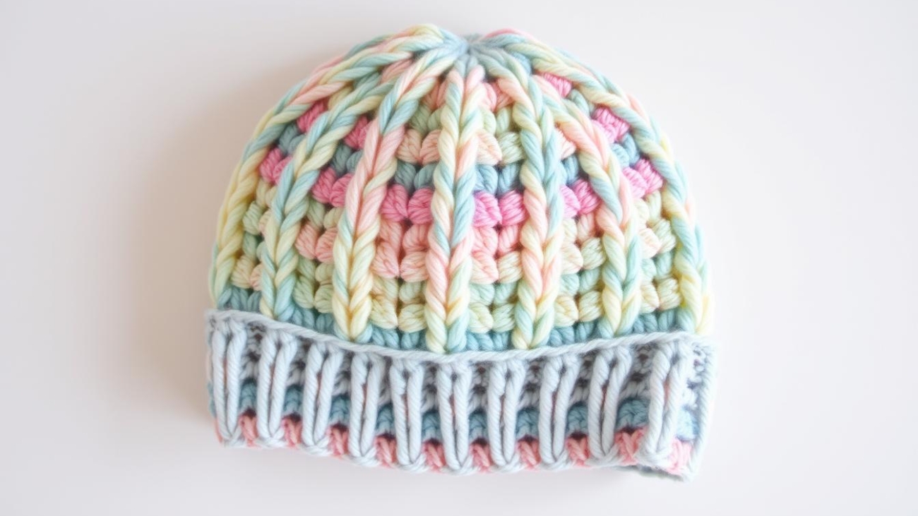 straightforward beanie crochet hat