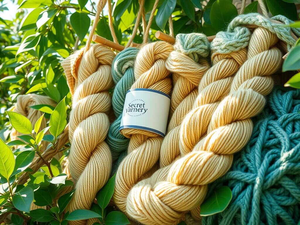 sustainable lion brand yarn