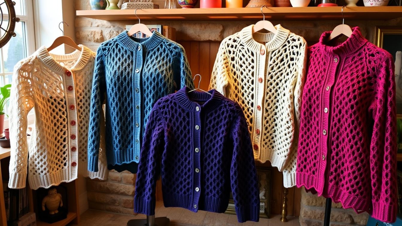 top 5 crochet sweaters