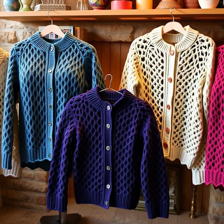 Top 5 Crochet Sweaters: Cozy Handmade Fashion